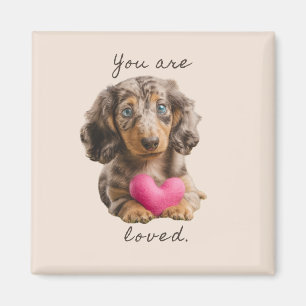 Dachshund Küchenmagnet – Süßes Sausage Dog Geschen Magnet