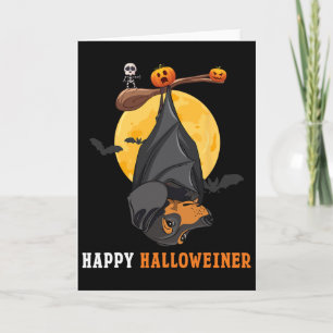 Dachshund Kürbis Halloween Für Frauen Und T Würstc Karte
