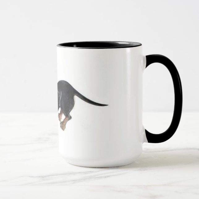 dachshund langer Hunde'Tasse Tasse (Rechts)