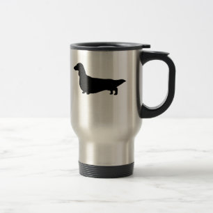Dachshund (Langhaar) Reisebecher