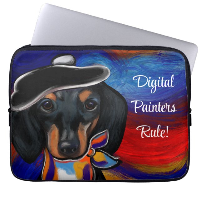 DACHSHUND    LAPTOPSCHUTZHÜLLE (Vorderseite)