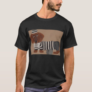 Dachshund Leckerli Dieb Knastvogel T-Shirt