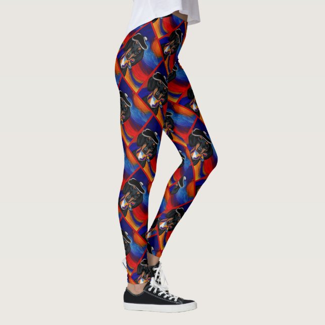DACHSHUND       LEGGINGS (Rechts)