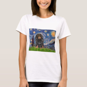 Dachshund (LHBT) - Sternennacht T-Shirt