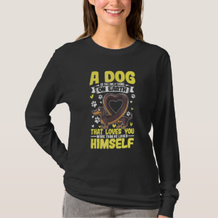Dachshund Liebe Dachshund Sprüche Hund Sprüche T-Shirt