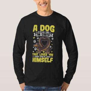 Dachshund Liebe Dachshund Sprüche Hund Sprüche T-Shirt