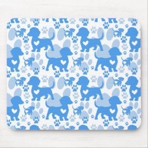 Dachshund-Liebe-Hundemauspad Mousepad