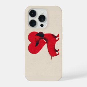Dachshund Liebe – Süßes Hunde Herz Design iPhone 15 Pro Hülle