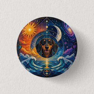Dachshund-Liebhaber-Patches. Süßer Hund-Patch/Abze Button