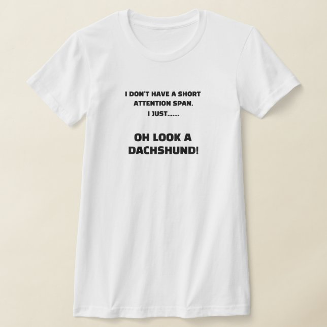 Dachshund Liebhaber  T-Shirt (Ablage )