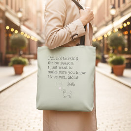 Dachshund Love Message Personalized Sage Green