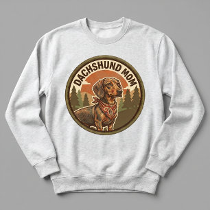 Dachshund-Mama-Crewneck Wiener Dog Mama Geschenk f Sweatshirt