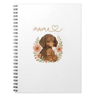Dachshund Mama Muttertag Notizblock