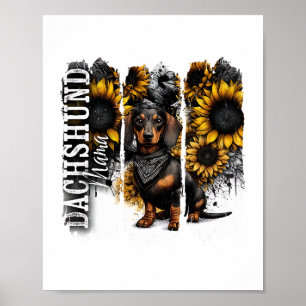 Dachshund-Mama Poster