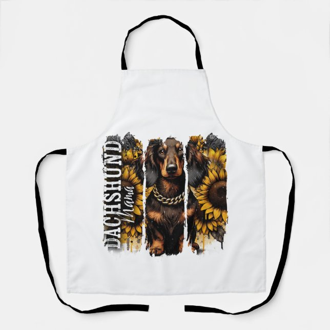 Dachshund Mama Schürze (Vorderseite)