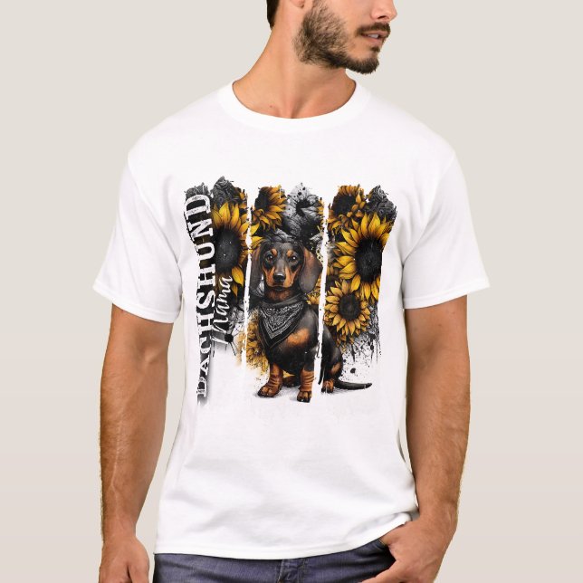 Dachshund Mama  T-Shirt (Vorderseite)