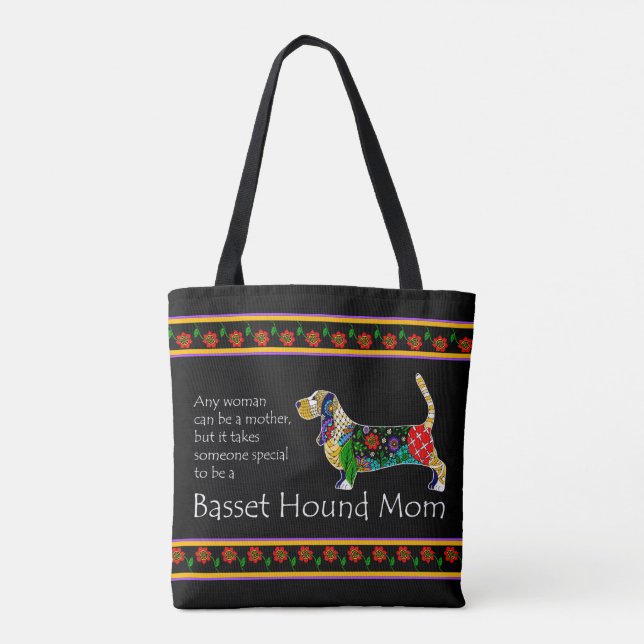 Dachshund-Mama-Tasche (Rückseite)