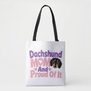 Dachshund-Mama und stolz darauf