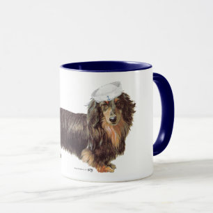 Dachshund Matrose Tasse