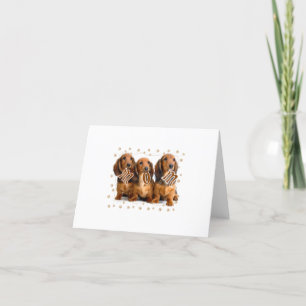 Dachshund MOM Karte