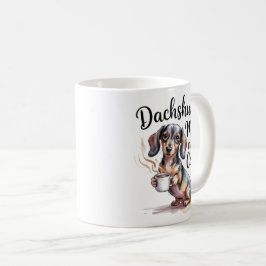 Dachshund Mom Needs Coffee Funny Coffee Mug Dachsh Kaffeetasse