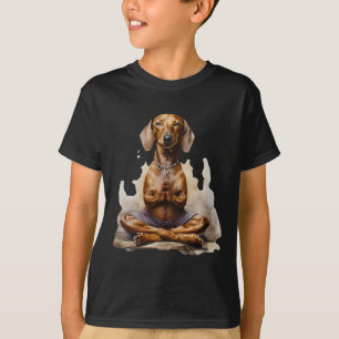 Dachshund Muay Thai Boxen Karate Kickboxen Marti T-Shirt