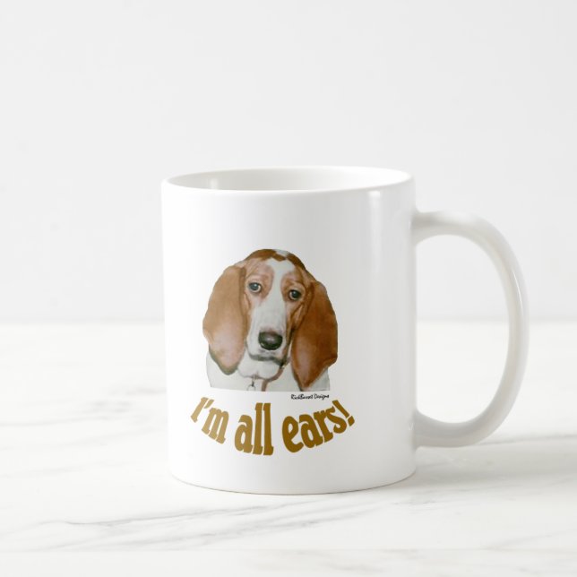 Dachshund-Ohren Tasse (Rechts)
