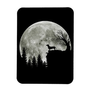Dachshund On Mountain Halloween Graphic Tees Ohrts Magnet