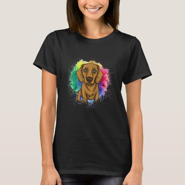 Dachshund Owner Sausage Dog Doxie Wiener Women Dac T-Shirt (Vorderseite)