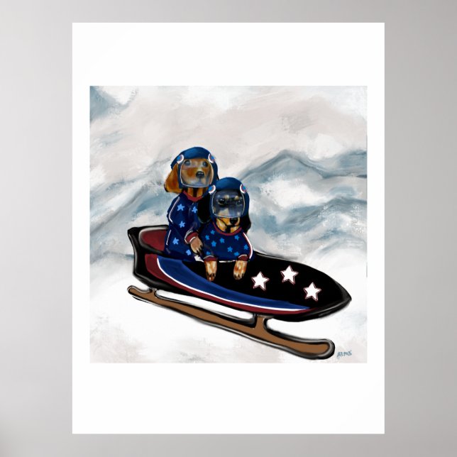 DACHSHUND  POSTER (Vorne)