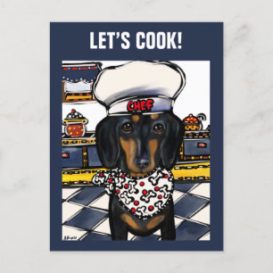 DACHSHUND   POSTKARTE