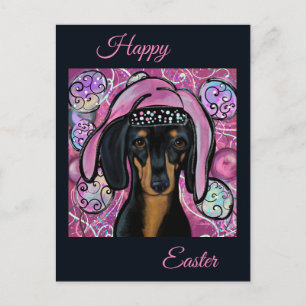 DACHSHUND     POSTKARTE
