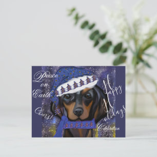 Dachshund postkarte