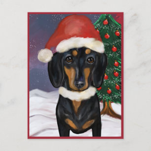 Dachshund   postkarte