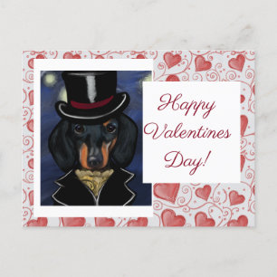DACHSHUND POSTKARTE