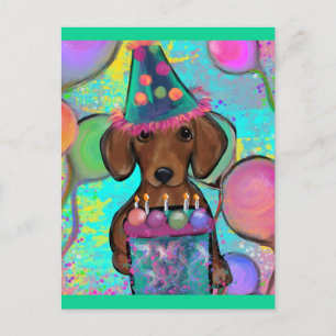 Dachshund       postkarte