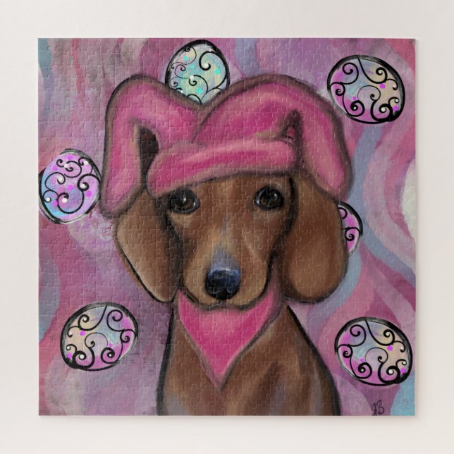 Dachshund Puzzle (Vertikal)