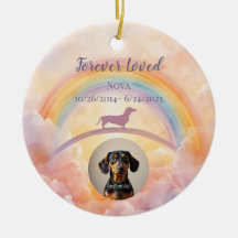 Dachshund Regenbogenbrücke-Ornament – Musik