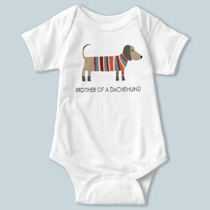 Dachshund Sausage Dog Baby Strampler