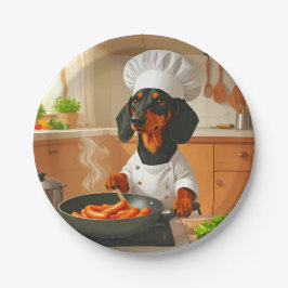 Dachshund "Sausage Dog" Pappteller