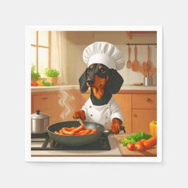 Dachshund "Sausage Dog" Serviette