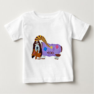 Dachshund-Schlafenszeit Baby T-shirt