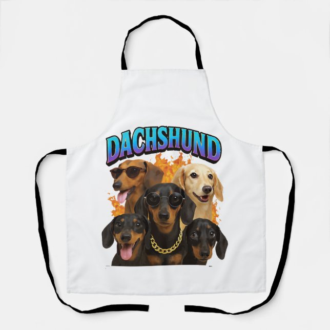 Dachshund Schürze (Vorderseite)