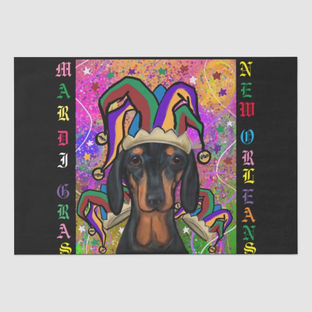 Dachshund        seidenpapier (Vorderseite)