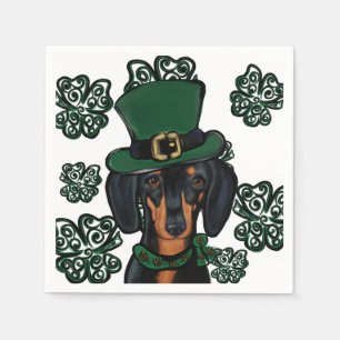DACHSHUND SERVIETTE
