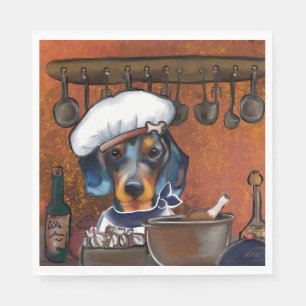 Dachshund serviette