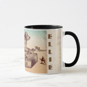 Dachshund-Sphinx-Tasse - kundengerecht Tasse