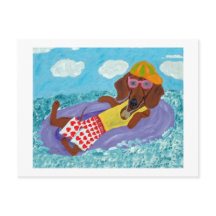 Dachshund Strandbummler