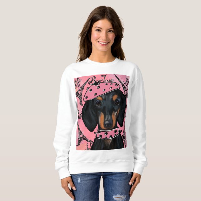 DACHSHUND       SWEATSHIRT (Vorne ganz)