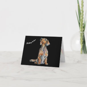 Dachshund Sympathie Karte